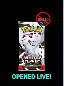 White Flare Booster Pack