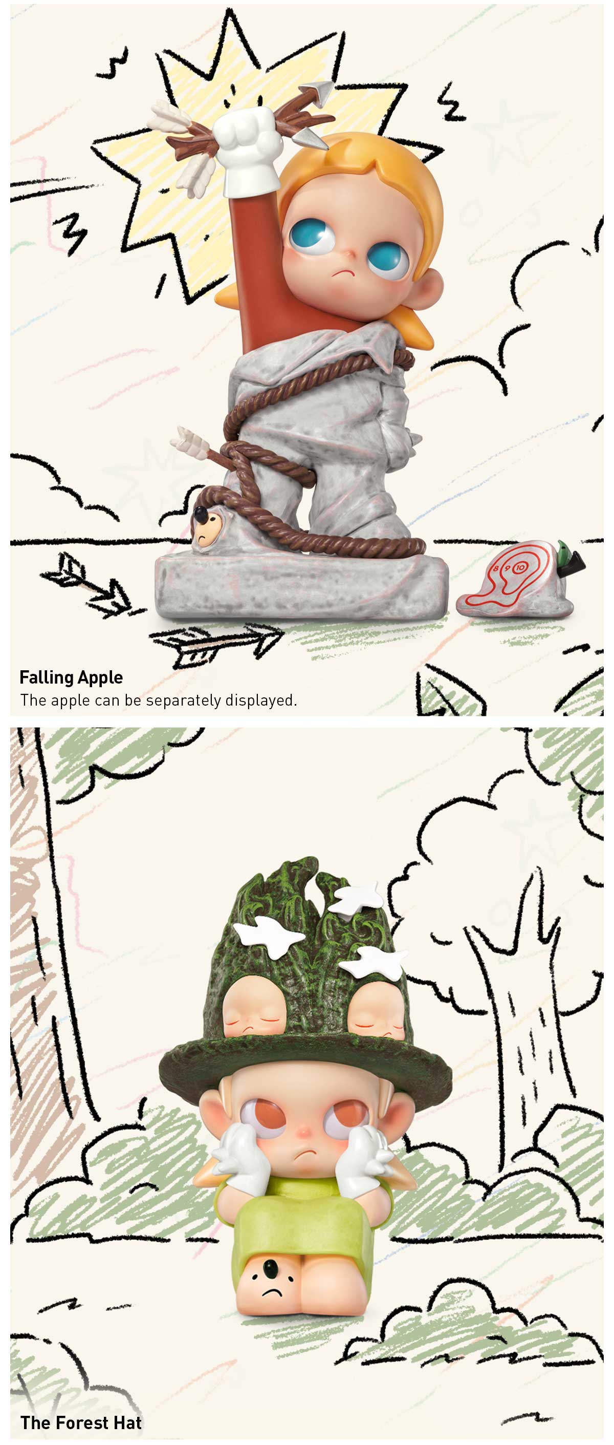 POP MART Zsiga Borderline Drifter Series Figures