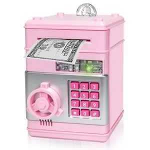 2026 Kids ATM Electronic Piggy Bank Safe Durable Interactive Savings Game Trendy Valentine Birthday Gift #2026ValentineGifts #KidsValentineGifts #ElectronicPiggyBank #ValentinesToys #SavingsForKids - Decor, Room