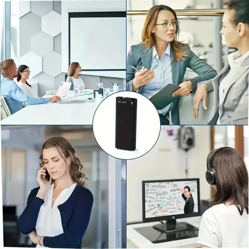 reproductor  mp3  paramúsica Mini Audio Recorder Voice Activated Office Listening Device 8GB/16GB/32GB HNK