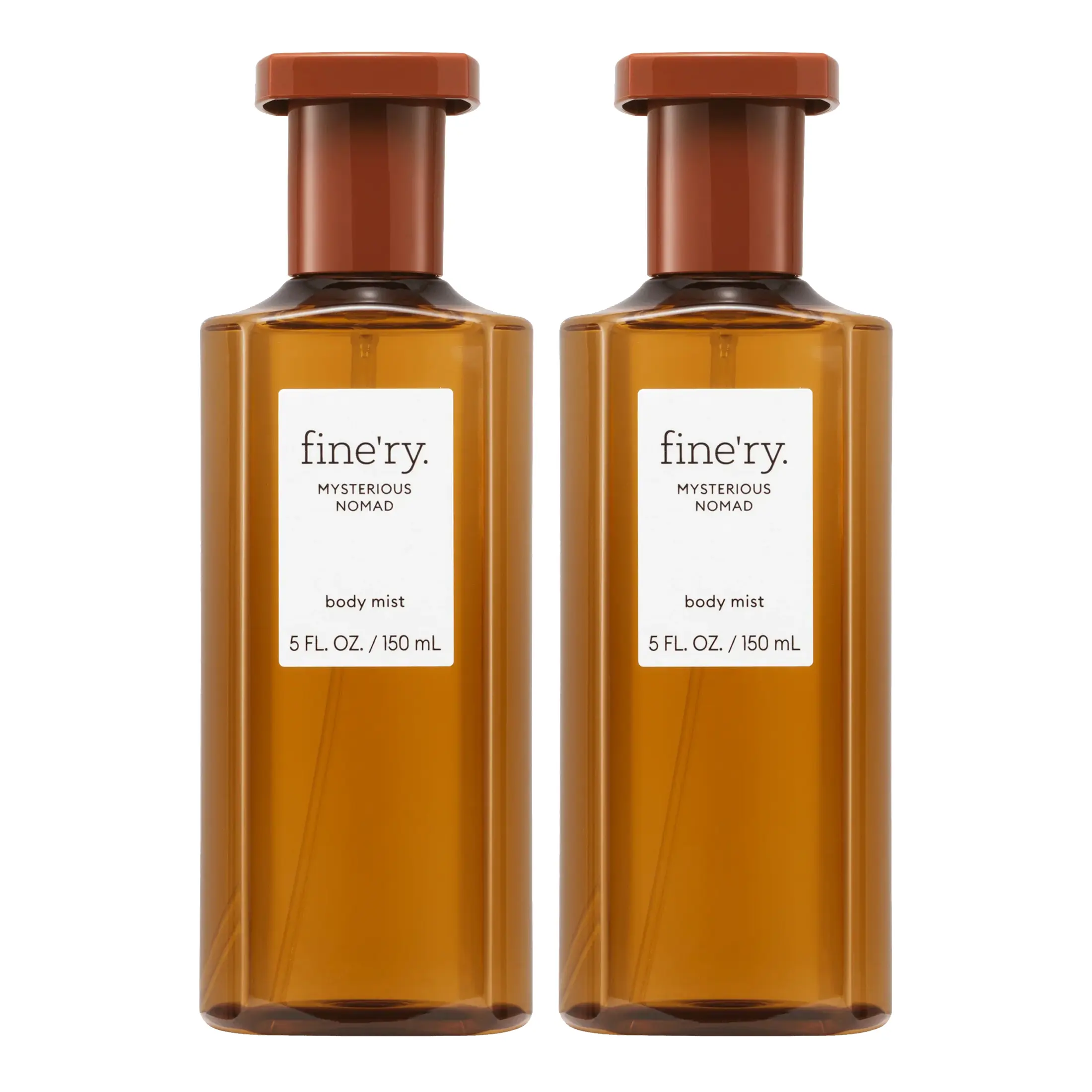 fine'ry Women's Mysterious Nomad Body Mist Perfume - 2-Pack, 150ml Spicy Citrus Liquid Fragrance with Sense of Exploration (Beauty & Personal Care)