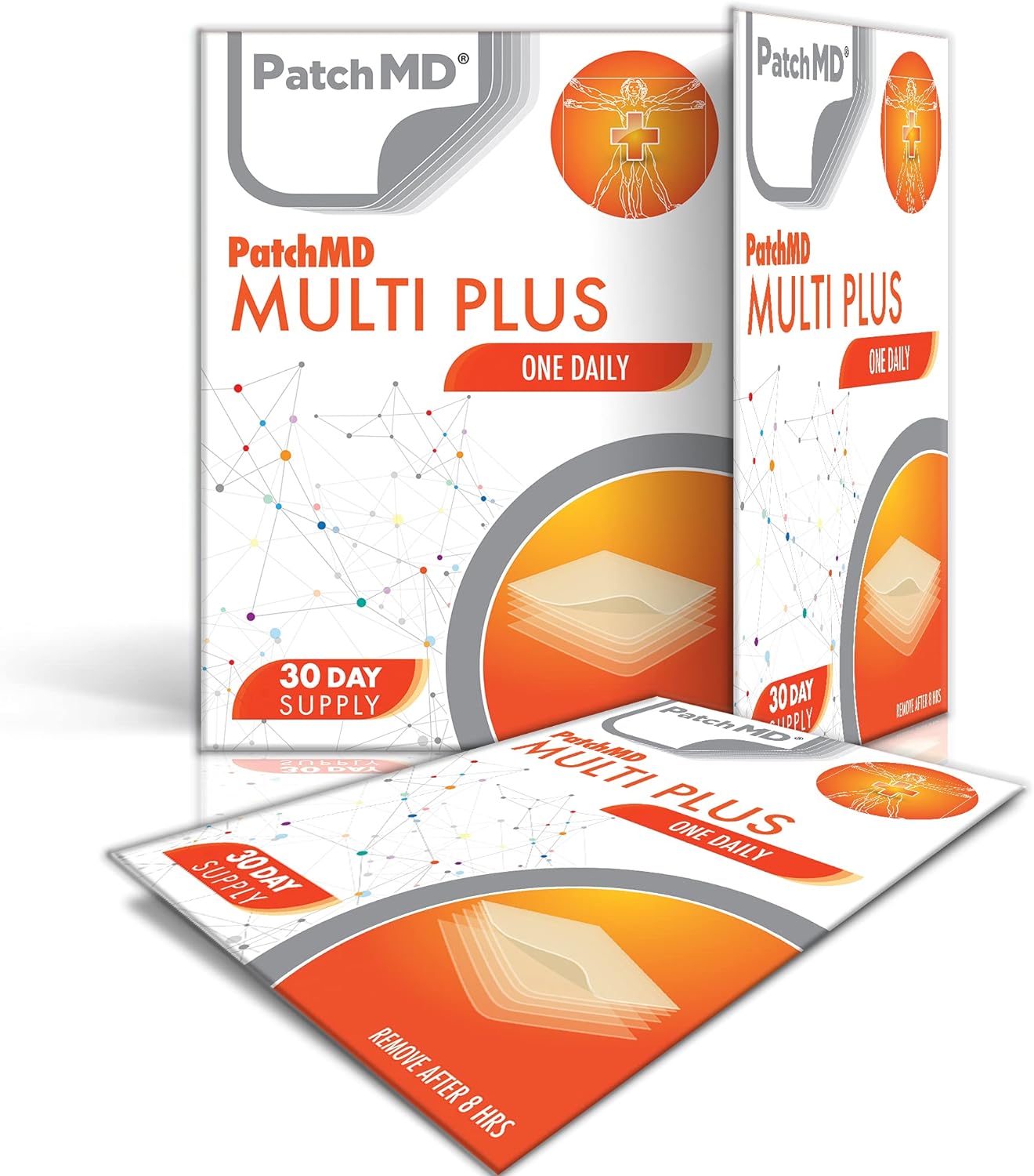 Double the Vitality with Multivitamin Patch - Convenient Daily Nutrition Boost - Essential Vitamins & Minerals for Health & Wellness - Easy, Effective, and Time-saving - 2 Pack