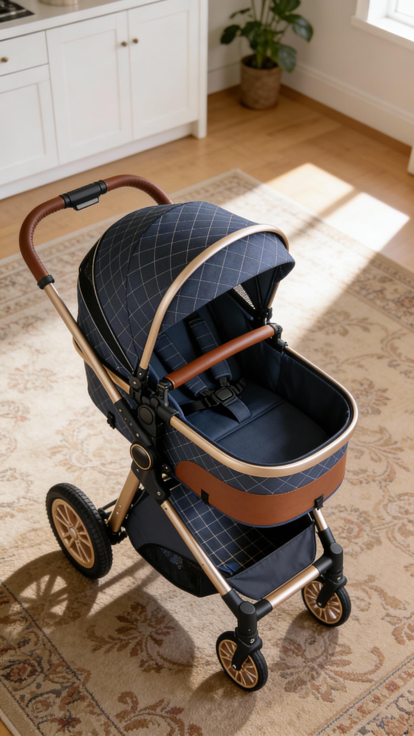 All in One 4 in 1 Baby System with Car and Bassinet for Newborns, Lightweight Infant Buggy with Reversible Push, Adjustable and Smooth Shock Absorbing Wheels, Safe Comfortable for Everyday Use and electric stroller travel vintage running seat 3-in-1 All in One 4 in 1 Baby System with Car and Bassinet for Newborns, Lightweight Infant Buggy with Reversible Push, Adjustable and Smooth Shock Absorbing Wheels, Safe Comfortable for Everyday Use and electric stroller travel vintage running seat 3-in-1