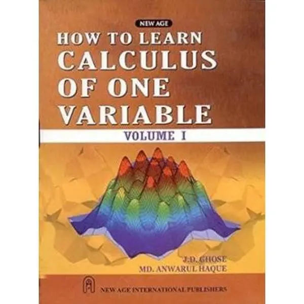 USED-How to Learn Calculus of One Variable by J.D. Ghosh (Paperback)