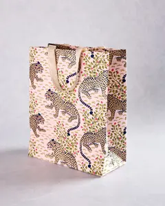 Bagheera - Handmade Small Gift Bag - Blush