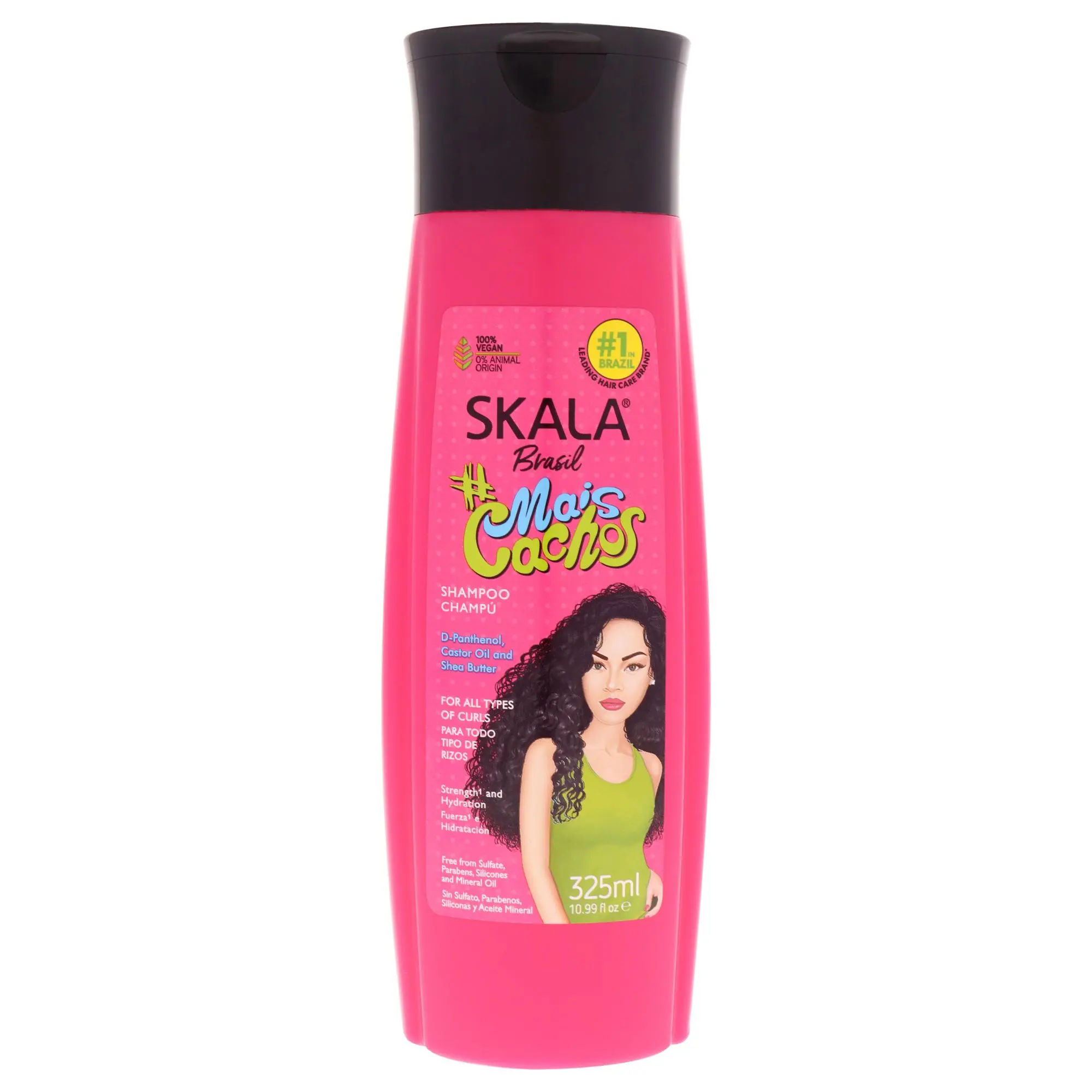 Skala Perfect Curls Haircare Shampoo - Nourishing, Safe, Curl Support Shampoo for Women, 10.99oz