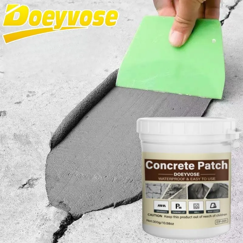 Doeyvose Multi-Functional Heavy Duty Cement Strong Adhesive for RVs, Industrial Use, Roofs, Floors, Ceilings, Wall Repair Compound for Home & Construction