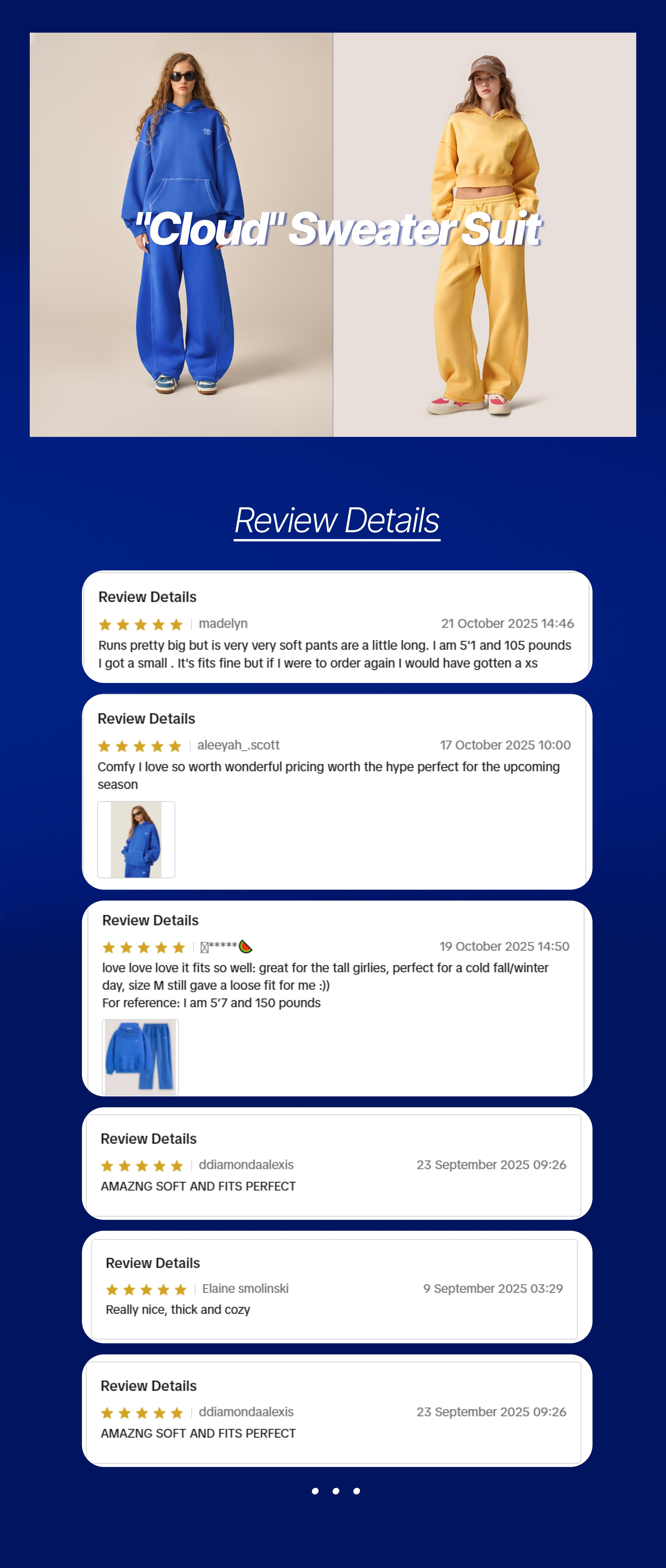 AELFRIC EDEN Cloud Classic Unisex 2 Piece Set Oversized Hoodie & Baggy Sweatpants Y2K Lounge Sweatsuit