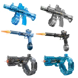 2026 Electric Water launcher , Automatic Squirt Gun with a Long Range of up to 26 Ft, LED Light Large Capacity Waterproof Fully Auto Water Gun，waterproof of summer, outdoor,party,birthday gift,swimming pools