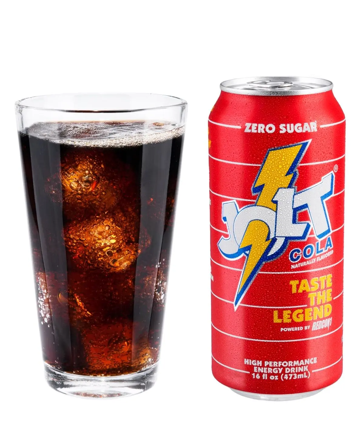 Jolt Cola Caffeinated Energy Drink, Sports Energy Beverage