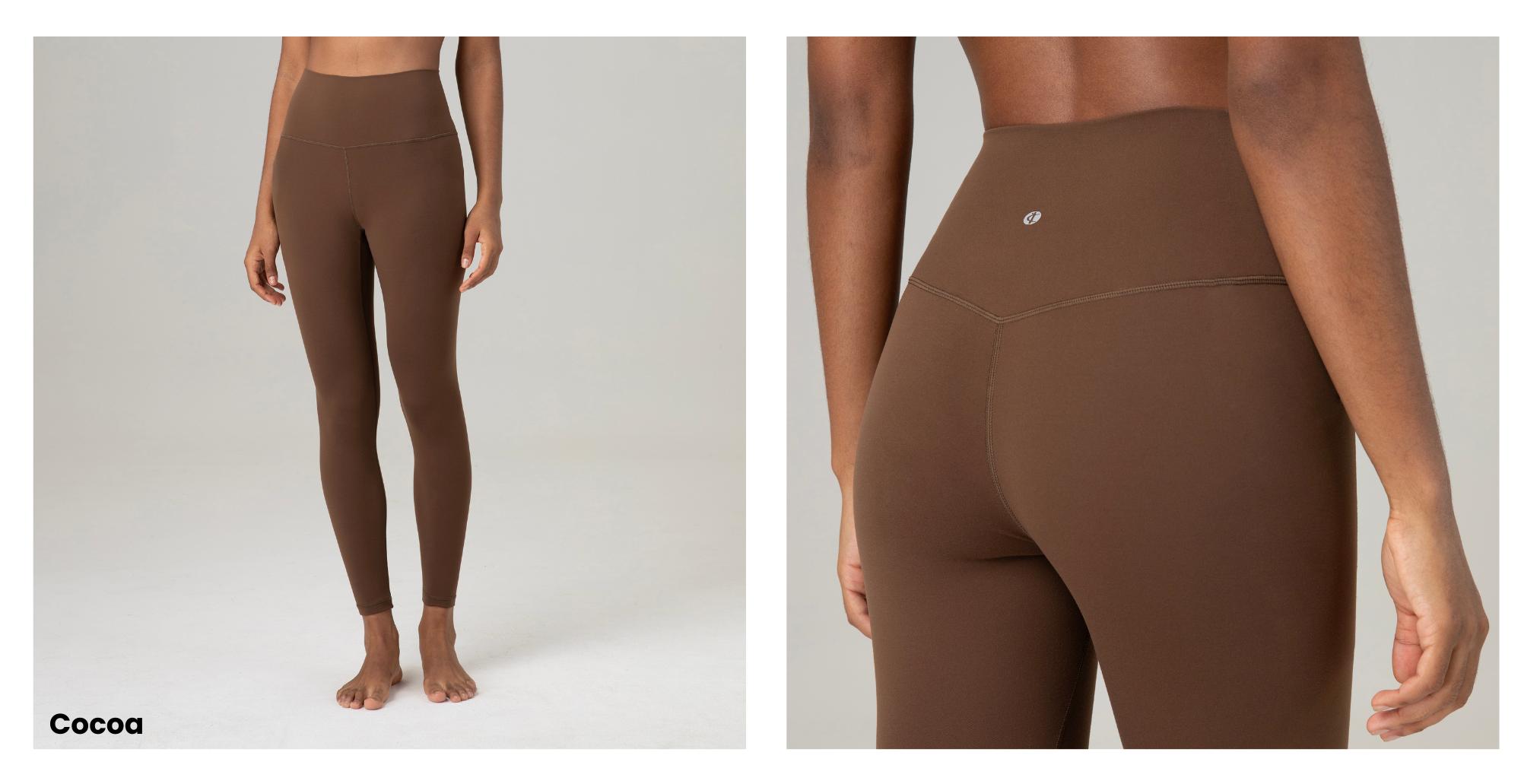 Colorfulkoala Women's Dreamlux High-Waisted Workout Leggings w/ Hidden Pocket Buttery Soft Stretchy Yoga Pants 25"/28" Inseam Butt Lift Skinny Fit Moisture-Wicking Breathable Sports Bottoms