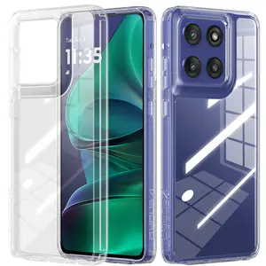 Moto G Stylus 5G 2025 6.7-inch Shockproof Acrylic Protective Case (Transparent)