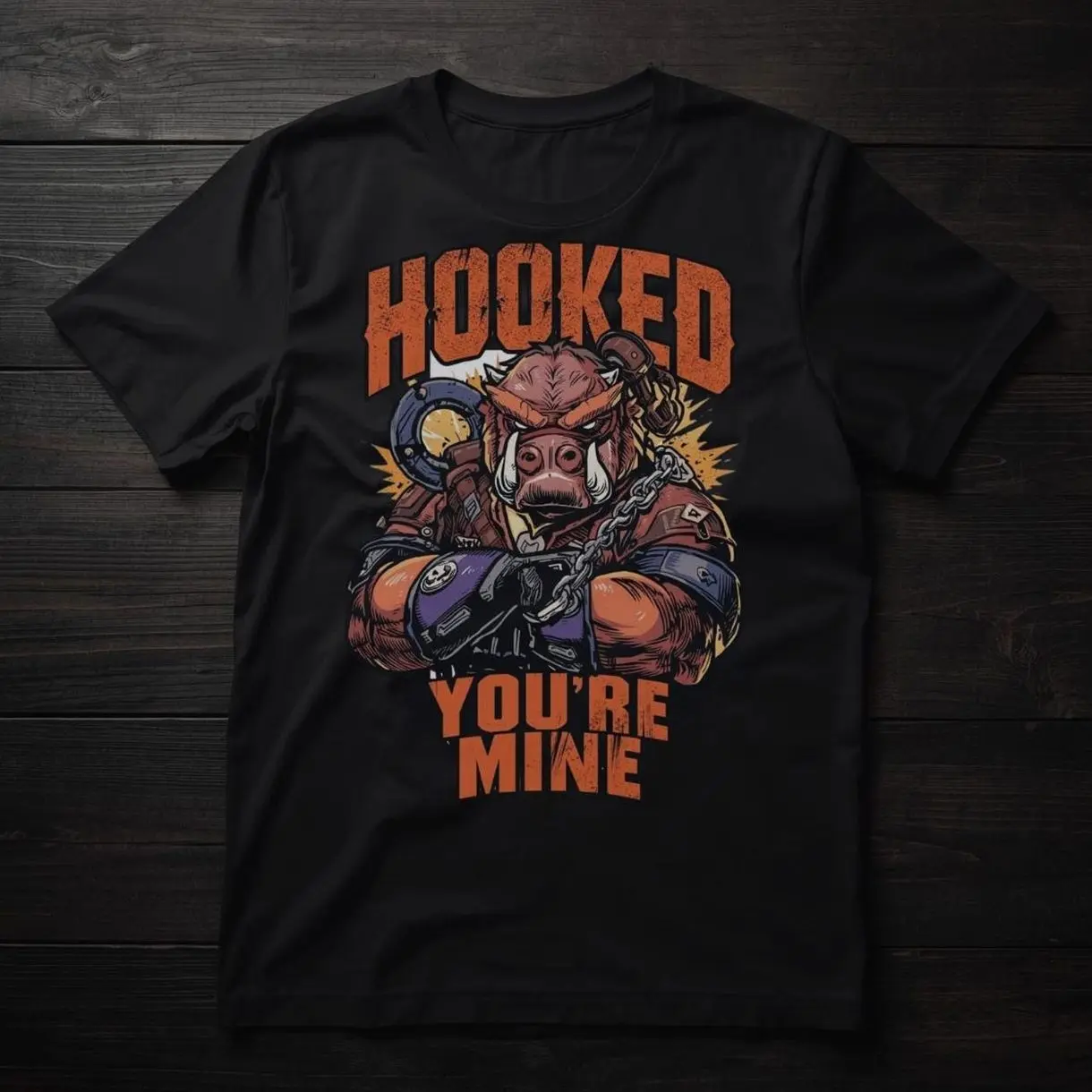 Youth and Adult Roadhog Cotton T-Shirt Overwatch Series