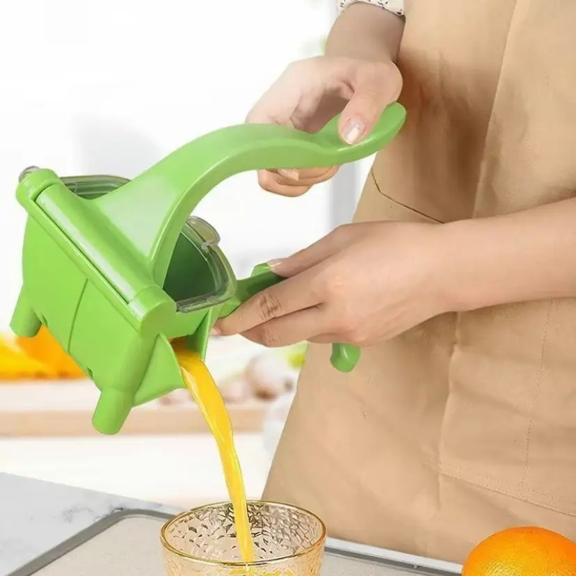 Manual orange juice squeezer, slag juice separation, lemon juice squeezer, sugarcane orange watermelon juice press juicersqueezer more durable compact easy tiktok top seller non-slip ergonomic grip