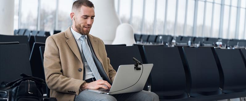 TONOR TM310 USB Conference Microphone for Laptop with Mute Button, LED Indicator, and Microfono Feature for Video Call Meetings