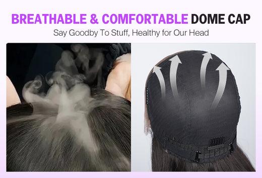 [Glueless Curly Wig] Megalook 13x6 Glueless Lace Frontal Wig Deep Curly Pre Bleached Tiny Knots Natural Invisible Hairline Put On Go Wigs For Beginners