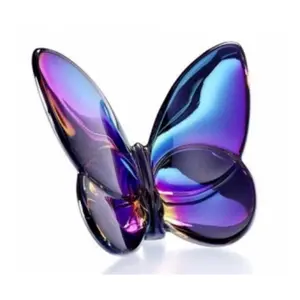 Baccarat Lucky Butterfly Blue Scarabee