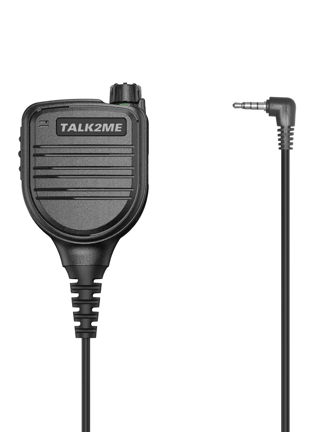 Talk2Me T4 Wired 3.5mm Powered Hand-Shoulder Recording Mic - USB Charging, Extended Transmission, Reliable Connectivity for Mobile Devices
