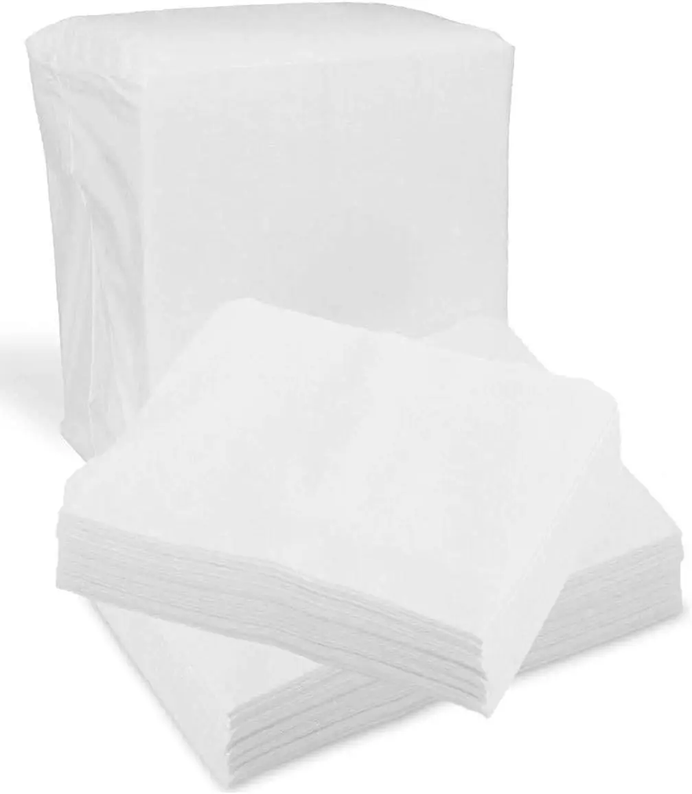 Disposable Dry Wipes, 100 Pack – Ultra Soft Non-Moistened Cleansing Cloths for Adults, Incontinence, Baby Care, Makeup Removal – 9.5" x 13.5" - Hospital Grade, Durable