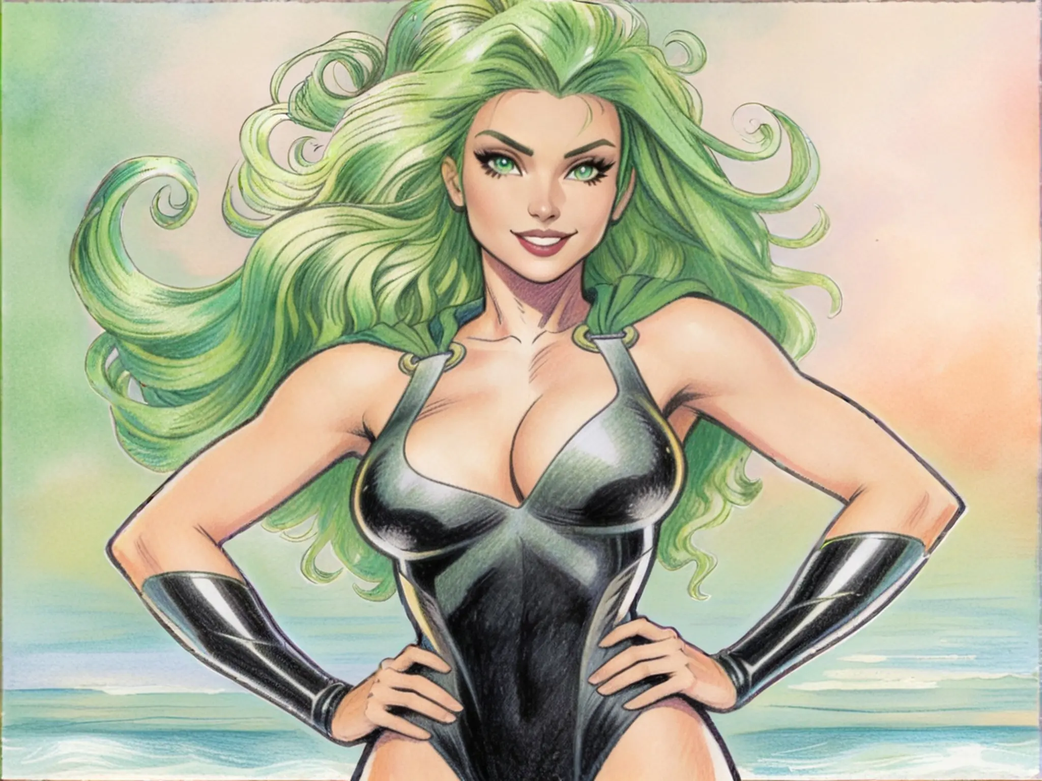Polaris Swimsuit Sticker