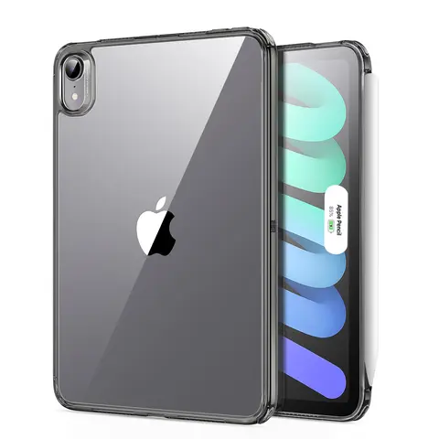 ESR Classic Series Case for iPad mini 6/7, Yellowing Resistant, Hard Back, Thin and Lightweight, Shock and Drop Protection, Supports Pencil Pro and Pencil(USB-C)