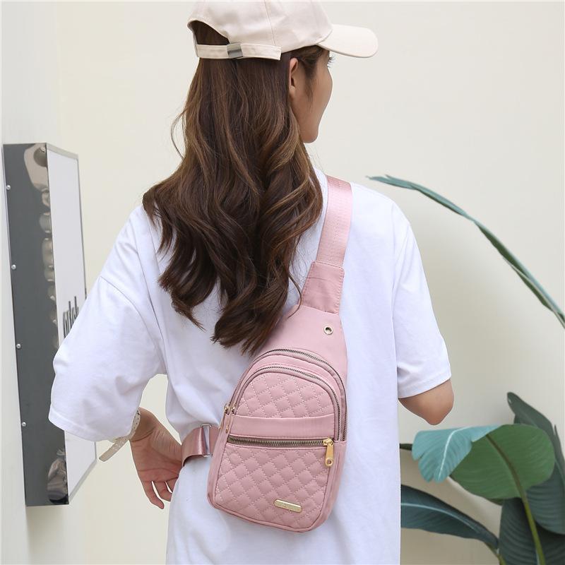 Single-shoulder Crossbody Bag, Multi-zipper Storage Small Crossbody Bag, Travel Crossbody Bag, Suitable for Both Men and Women