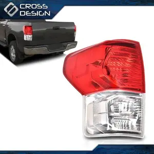 CROSSDESIGN Fit For 2010-2013 Toyota Tundra Pickup Tail Brake Light Lamp Left Driver Side