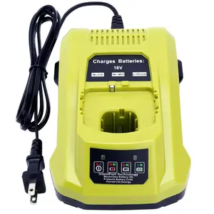 P117 Rapid Charger Replace for Ryobi 12V-18V ONE+ Series | Charges Lithium-Ion, NiMh & NiCad Batteries Fast (P102, P108, PBP005 & More)