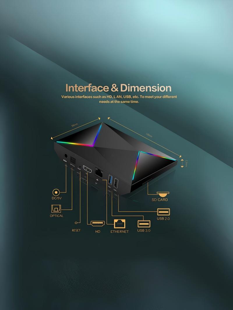 CH New Streamx Box Android 14 Device | Play Games | H728CPU, Mali G57 GPU, 8K Ultra HD, WiFi for Gaming  Entertainment2026