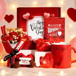 Valentine’s Day Gifts for Her – Romantic Gifts for Girlfriend & Wife | Unique Anniversary & Wedding Presents | Gift Baskets for Women – Bulk Valentine Gift Set for Her