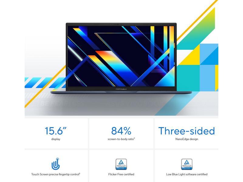 ASUS VivoBook 15.6" TouchScreen Intel Core i5-1334U 16GB Memory 512 GB SSD Windows 11 Home F1504VA-BS51T