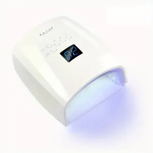 Rechargeable Cordless UV LED Nail Lamp for Gel Polish, Fast Nail Dryer with Smart Sensor & 5 Timer Settings, Professional Gel Curing Light for Builder Gel, Poly Gel & Nail Art, for Salon and Home Use