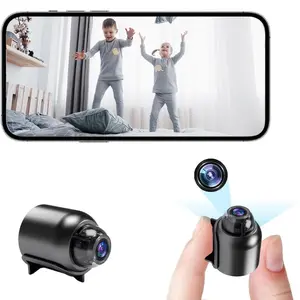 Audio Recorder for Home,Mini Camera, WiFi Wireless Smart Home Network Camera, Indoor Security Monitoring Night Camera, Video Doorbell with Monitor Compact Smart Security Camera system full hd