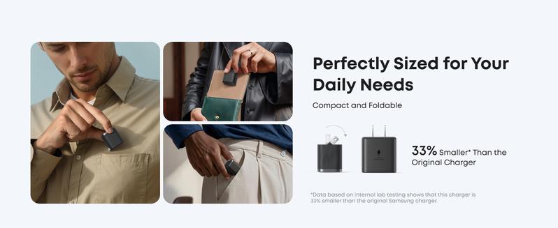 [Limited Offer]Anker Nano Charger (45W) with 6 ft Cable, Compact and Foldable Plug USB-C Charger, Compatible with iPhone 17/16 Series, iPad, Pixel 9, Samsung Galaxy S25 Ultra/S24 Series, and More