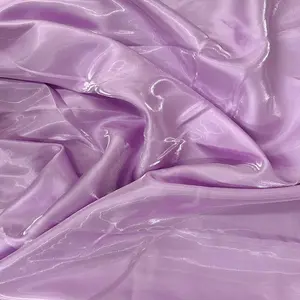 Crystalized Reflective Liquid Bridal Satin Fabric Crystalized Reflective Liquid Bridal Satin Fabric