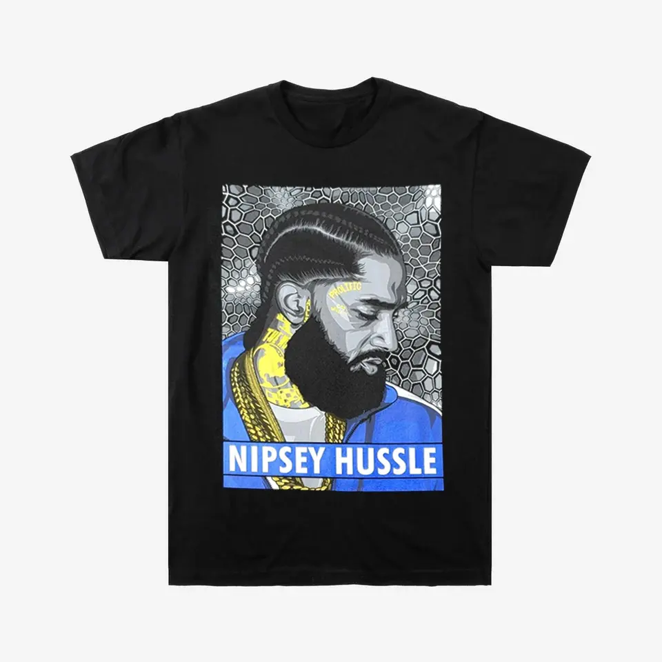 NIPSEY HUSSLE T-shirt Rap Hip Hop HU$$LE Tee