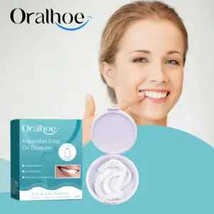 Adjustable clasp dentures, temporary fillings, interdental fillings, orthodontic denture sets, temporary dental teeth