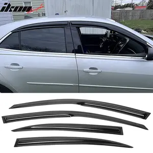 Window Visors for Chevy Malibu 2013-2016 Mugen Style Smoke Tinted Acrylic