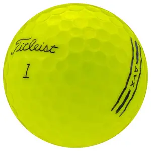 Titleist AVX Yellow 2024 - 1 Dozen Golf Balls