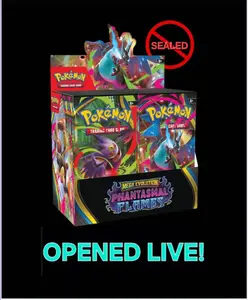 Mega Evolutions Phantasmal Flames Booster Box - ME02: Phantasmal Flames (PFL)