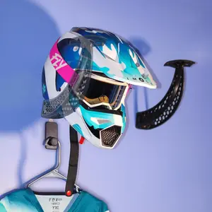 Dirtbike Helmet Wall Mount: Motorcycle Helmet Hook