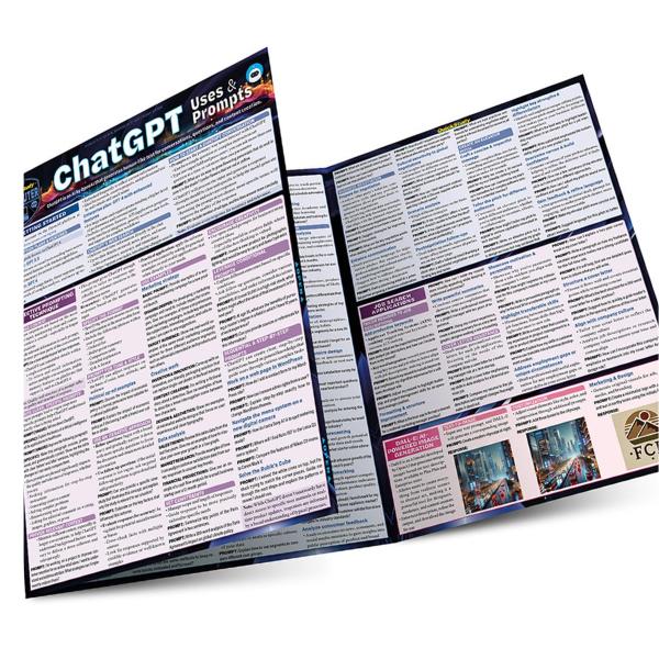 ChatGPT Uses & Prompts: a QuickStudy Laminated Reference Guide