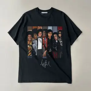 MJ Micheal King of Pop Movie Vintage Album Cover T-Shirt, Jacks0n All Ages Sweatshirt, Menswear Streetwear For Fan Hoodie