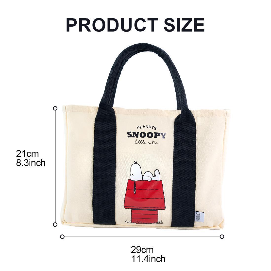 Snoopy Summer Adventure Series Off- Lightweight Portable,Reusable Daily Bag,White Tote Bag Cute Holiday Bag for Boys & Girls Snoopy Summer Adventure Series Off- Lightweight Portable,Reusable Daily Bag,White Tote Bag Cute Holiday Bag for Boys & Girls
