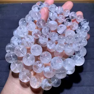 Natural DIY Crystal Bracelet Premium Penetrating Snowflake Ghost Bracelet