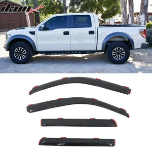 Window Visors for Ford F-150 Crew Cab 2009-2014 In-Channel Rain Deflectors