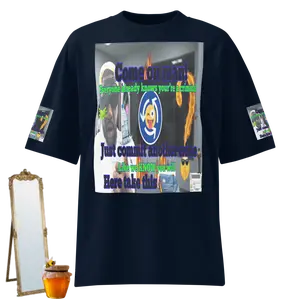 We ALREADY Know Who You Are Jean - Just Confirm Already & Stop Trying To Reverse Engineer Unisex Organic Oversized High Neck T-shirt