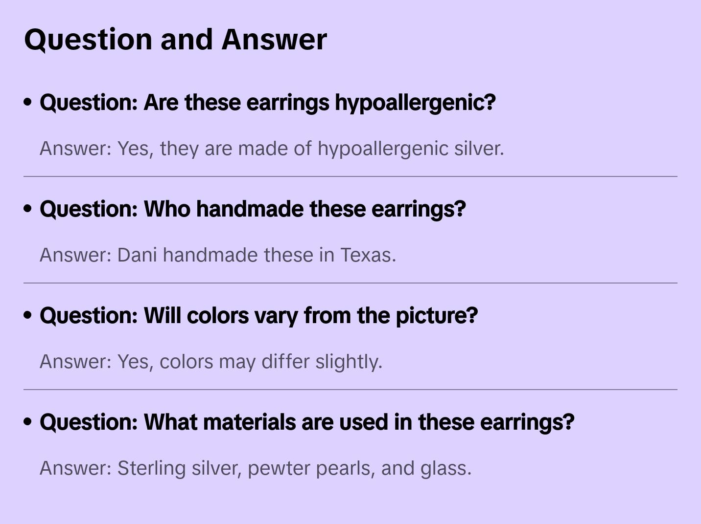 Kate Sculptured Sterling Silver and Hematite Chain Shoulder Duster Earrings