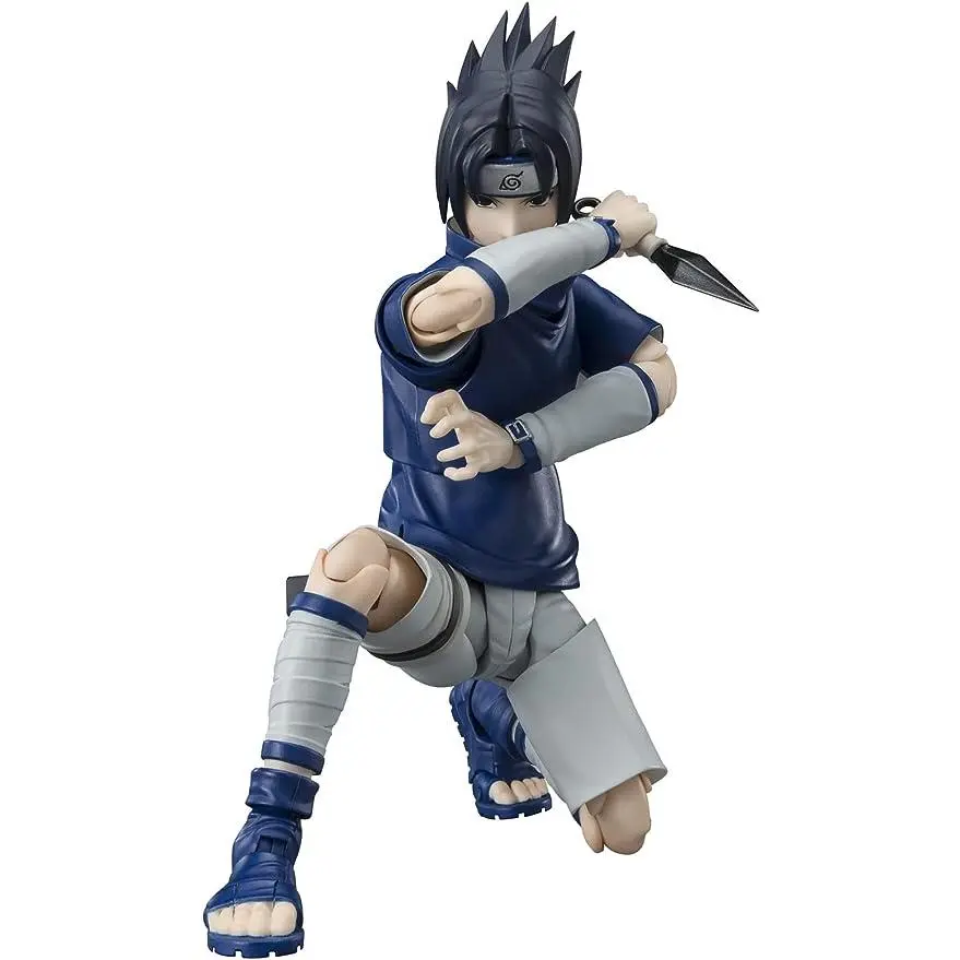 Bandai Tamashii Nations Naruto S.H. Figuarts Sasuke Uchiha Ninja Prodigy of The Uchiha Clan Action Figure