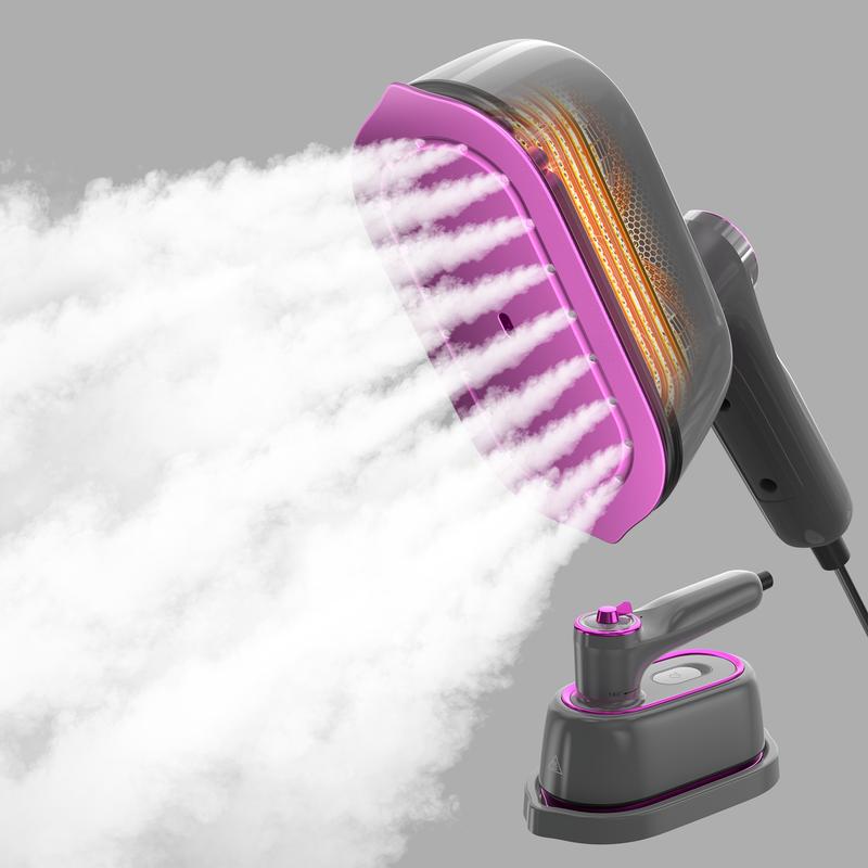 GREENYEE Travel Must-Have & Fits Carry-On |  Foldable  Iron | Powerful 2-in-1 Dry & Steam, 5s Fast Heat & 180° Rotatable